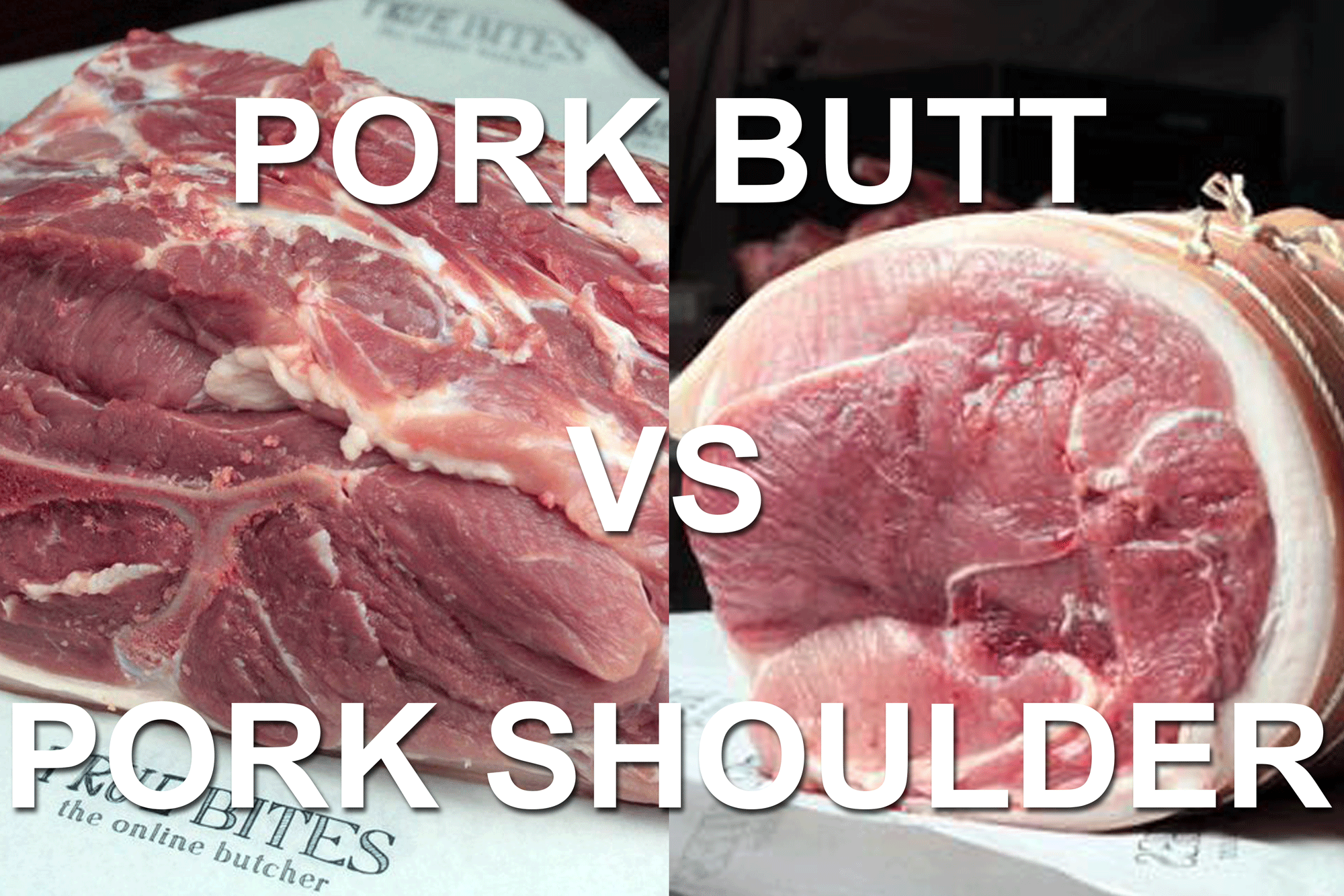 Pork Butt vs Pork Shoulder True Bites Family Butchers