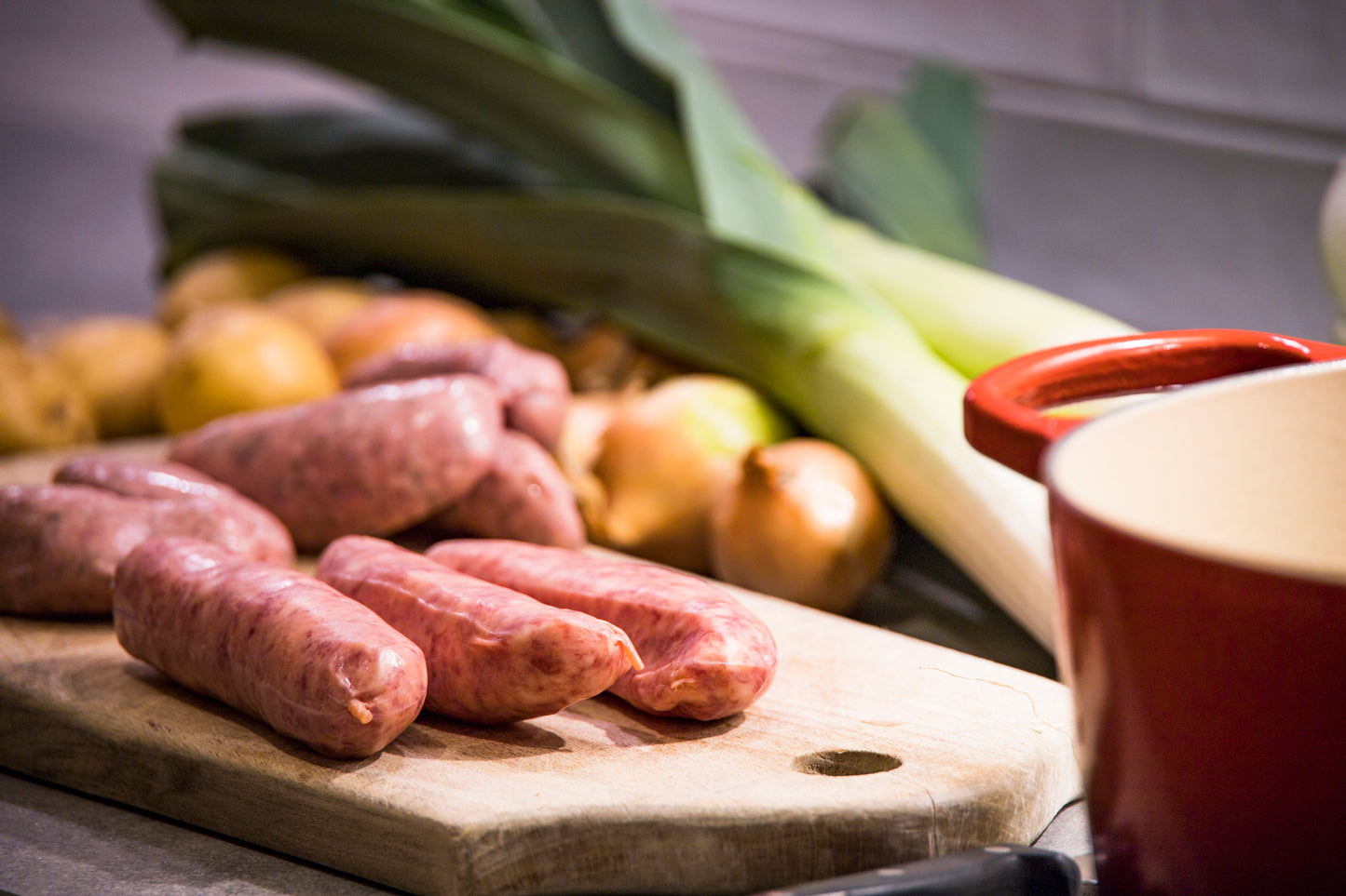 Pork & Leek Sausage (460g)