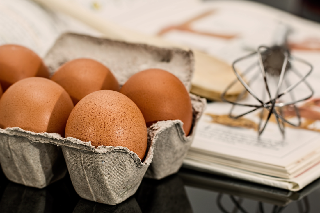 Photo of eggs in a box