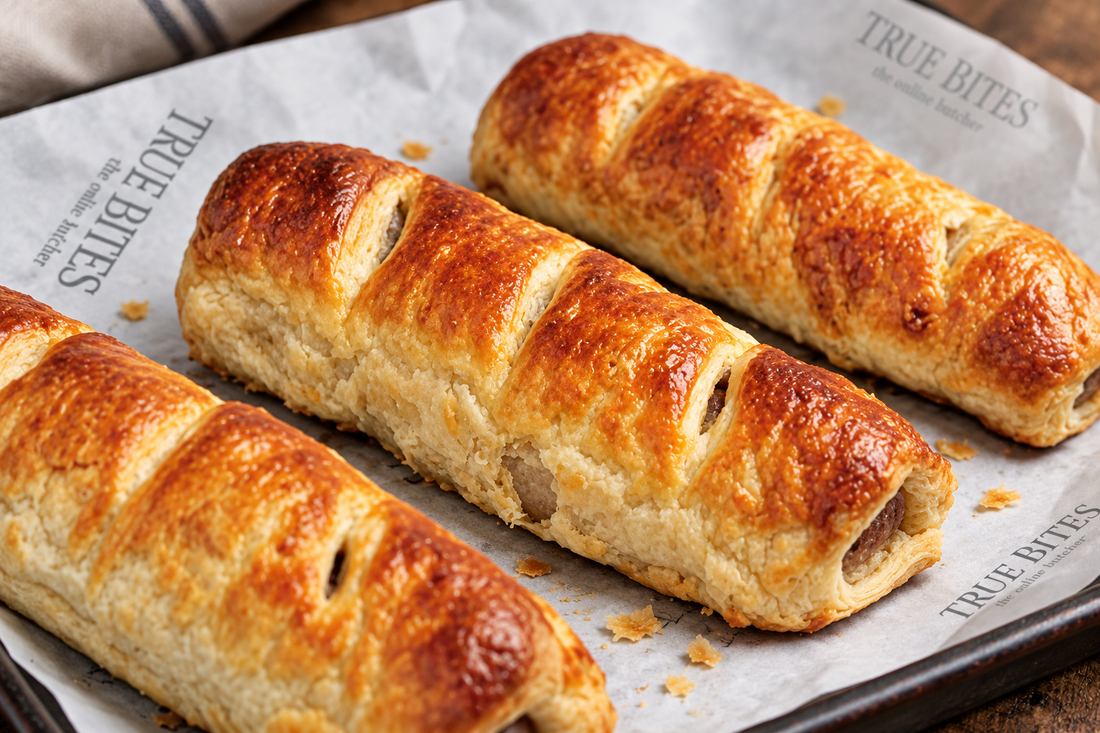 homemade sausage rolls