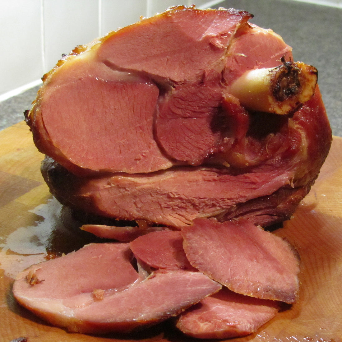 Maple Basted Picnic Ham Recipe