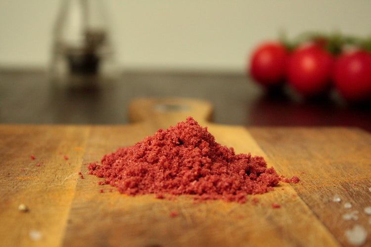 heap of Chinese marinade on a wooden board