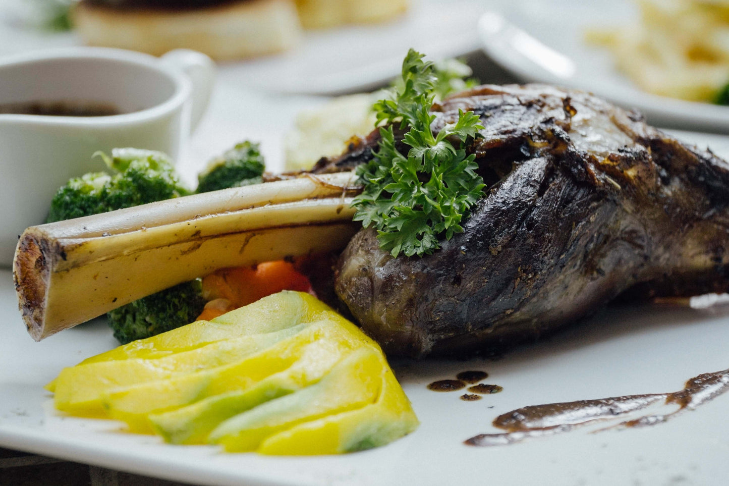 Minted Lamb Shank