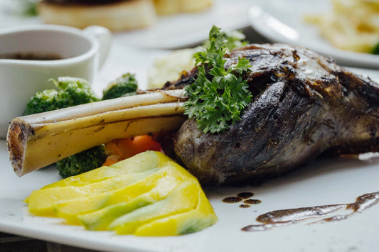 Minted Lamb Shank