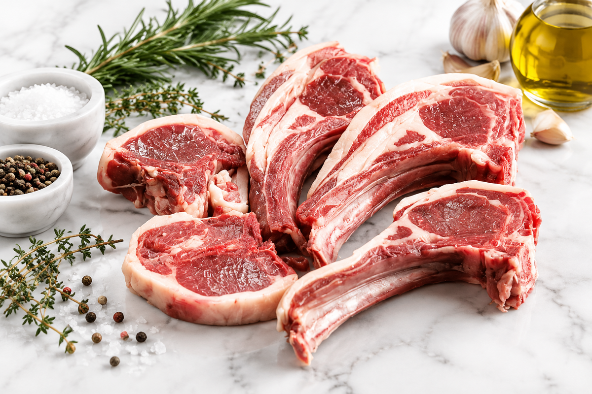 Minted Lamb Chops (1.00KG)