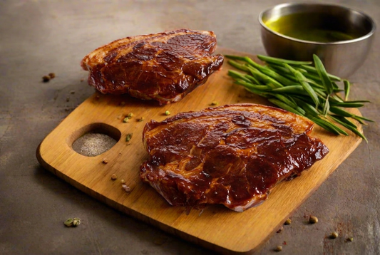 Marinated Pork Shoulder Steak (6-8oz)