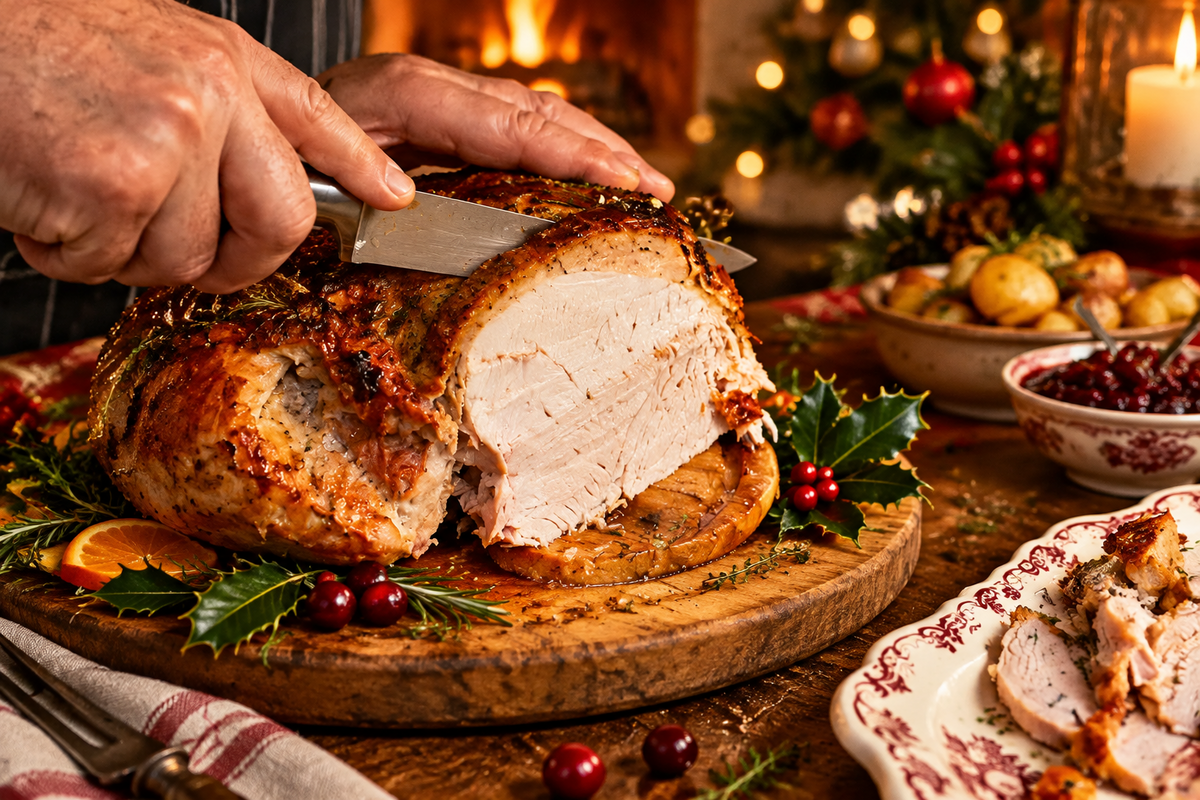 Family Christmas Meat Hamper – Feeds 8-12