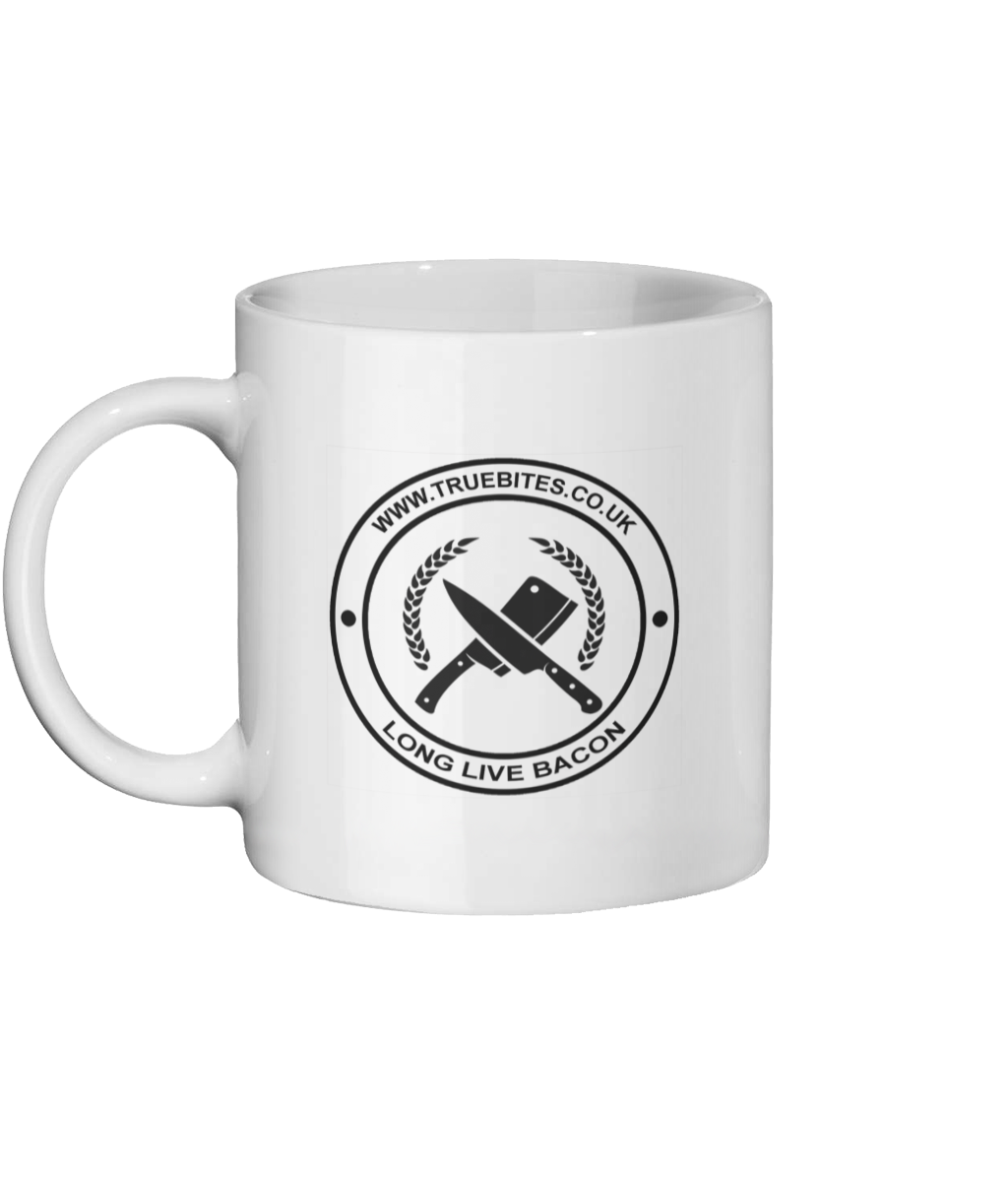 True Bites Logo Mug – True Bites Family Butchers