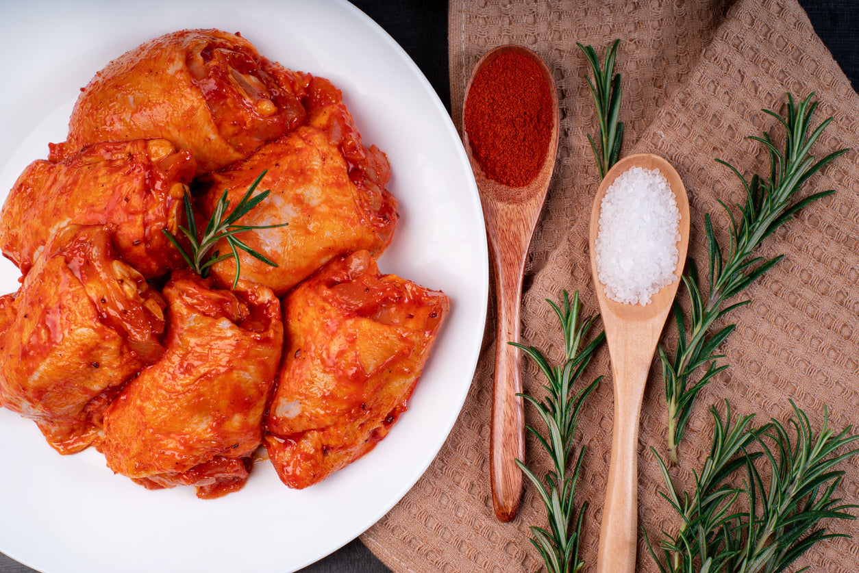 Marinated Chicken Thighs (1.00KG)
